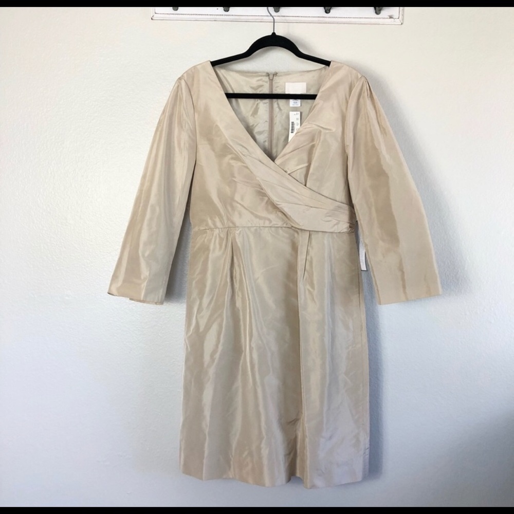 NWT J. Crew Lilabeth Dress In Silk Size 14